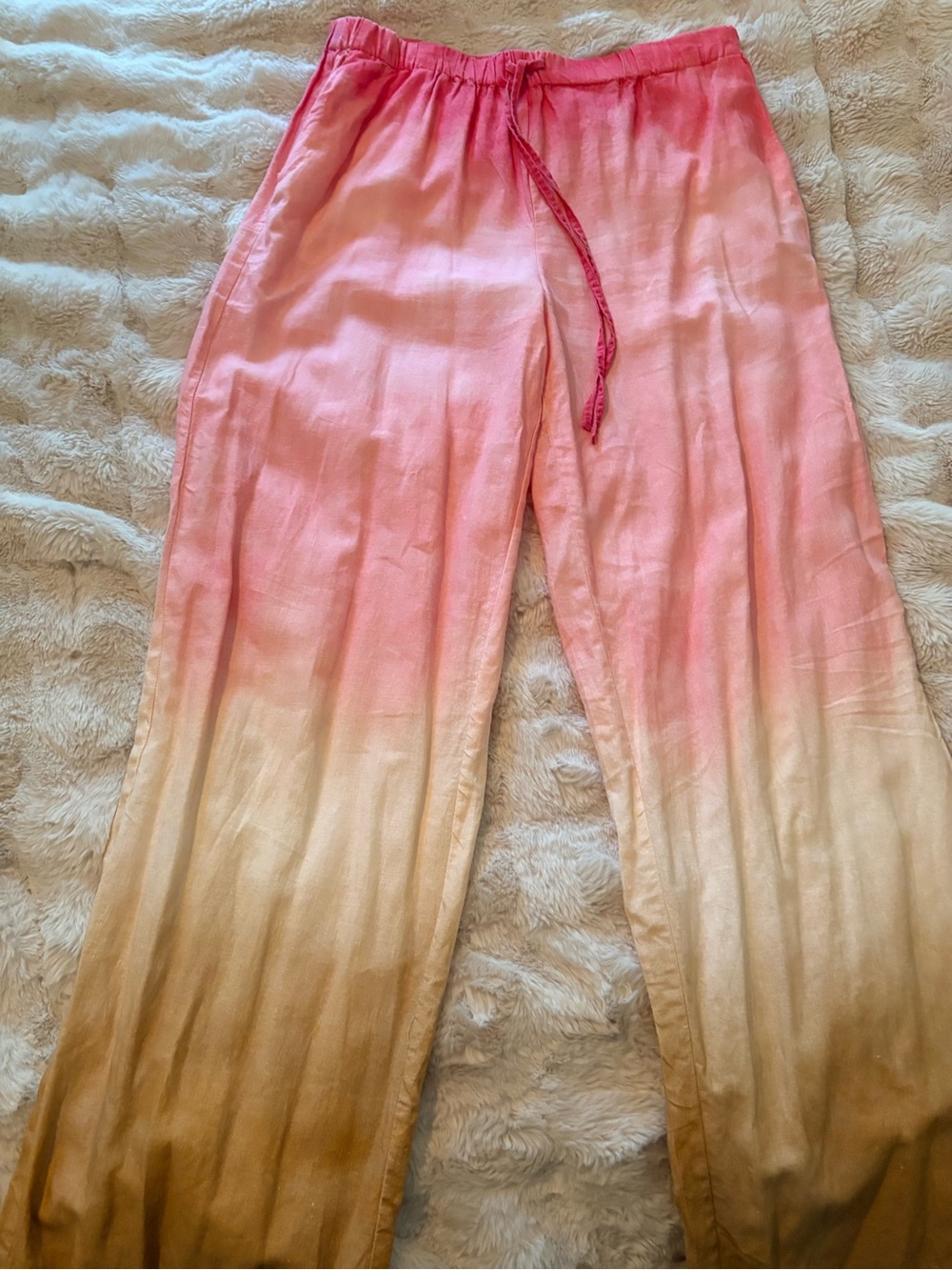Zara Pink Ombre Lounge Pants